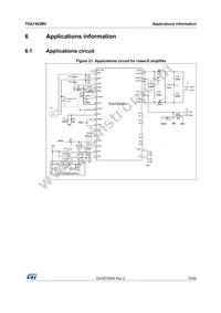 TDA7492MV13TR Datasheet Page 19