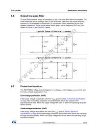 TDA7492MV13TR Datasheet Page 23