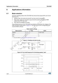 TDA7492P Datasheet Page 18