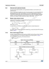 TDA7492P Datasheet Page 20