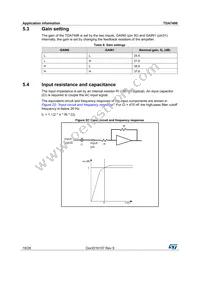 TDA7498 Datasheet Page 18