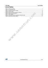 TDA7498E Datasheet Page 3