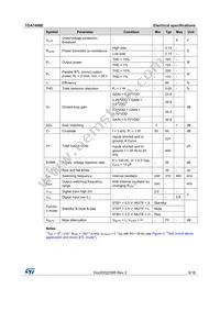 TDA7498E Datasheet Page 9