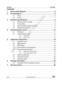 TDA7498L Datasheet Page 2