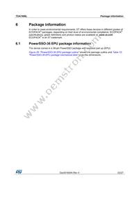 TDA7498L Datasheet Page 23