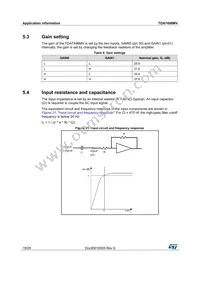 TDA7498MVTR Datasheet Page 18