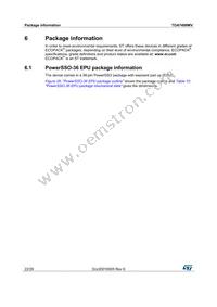 TDA7498MVTR Datasheet Page 22