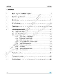 TDA7502 Datasheet Page 2