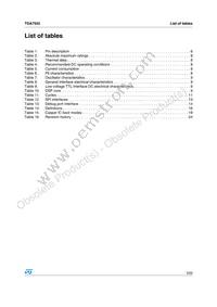 TDA7502 Datasheet Page 3