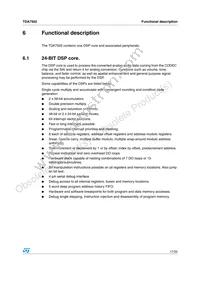 TDA7502 Datasheet Page 17