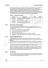 TDA7502 Datasheet Page 19