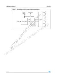 TDA7502 Datasheet Page 22