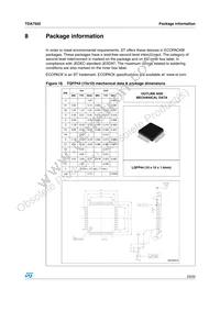 TDA7502 Datasheet Page 23