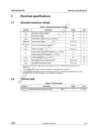 TDA75610DLVPDTR Datasheet Page 9