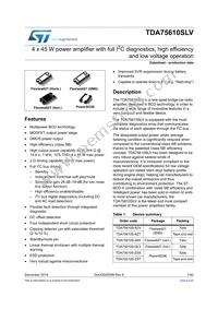 TDA75610S-8ZT Datasheet Cover