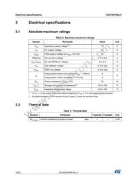 TDA75610S-8ZT Datasheet Page 10