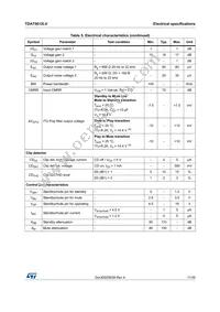 TDA75612LV-48X Datasheet Page 11