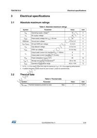 TDA75613LV Datasheet Page 9