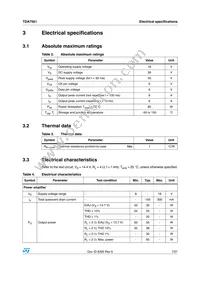 TDA7561H Datasheet Page 7