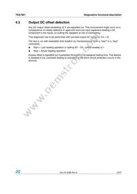 TDA7561H Datasheet Page 15