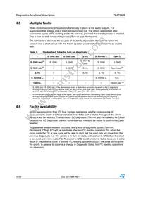 TDA7562B Datasheet Page 18