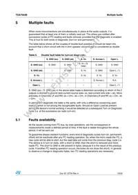 TDA7564BH Datasheet Page 19