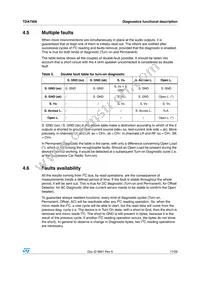 TDA7566 Datasheet Page 17