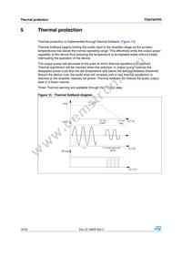 TDA7567PD Datasheet Page 18