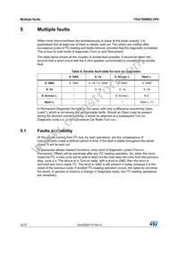 TDA7569BDLVPD Datasheet Page 22