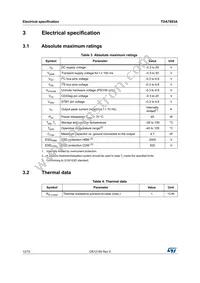 TDA7803A-ZST Datasheet Page 12