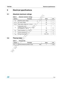 TDA7850H Datasheet Page 7