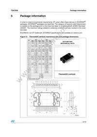 TDA7850H Datasheet Page 15