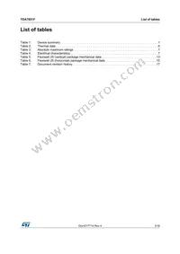 TDA7851FH-QIX Datasheet Page 3