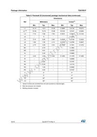 TDA7851FH-QIX Datasheet Page 16