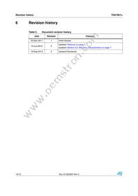 TDA7851L Datasheet Page 14