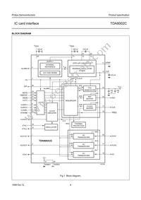 TDA8002CT/C/C1 Datasheet Page 4
