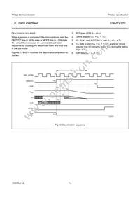 TDA8002CT/C/C1 Datasheet Page 14