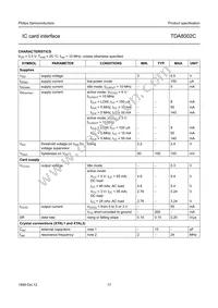 TDA8002CT/C/C1 Datasheet Page 17