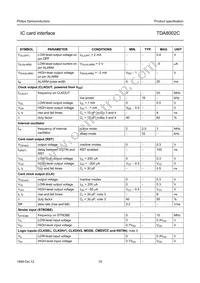 TDA8002CT/C/C1 Datasheet Page 19