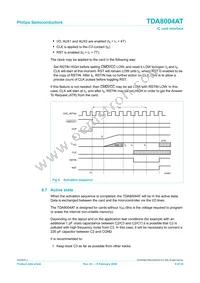 TDA8004AT/C1 Datasheet Page 9