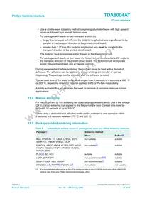 TDA8004AT/C1 Datasheet Page 21