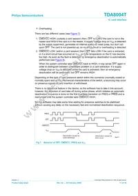TDA8004T/C1 Datasheet Page 11