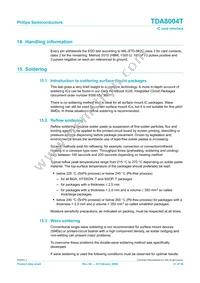 TDA8004T/C1 Datasheet Page 21