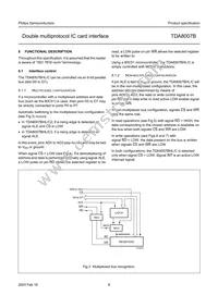TDA8007BHL/C2 Datasheet Page 8