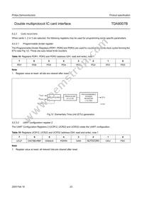 TDA8007BHL/C2 Datasheet Page 23