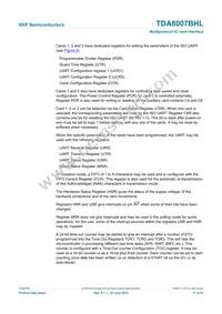 TDA8007BHL/C3 Datasheet Page 11