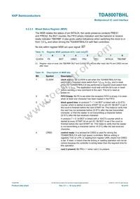 TDA8007BHL/C3 Datasheet Page 18