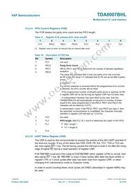 TDA8007BHL/C3 Datasheet Page 22