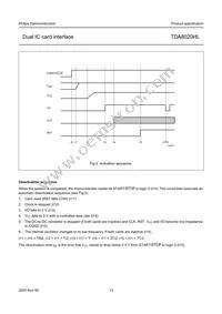 TDA8020HL/C1 Datasheet Page 13