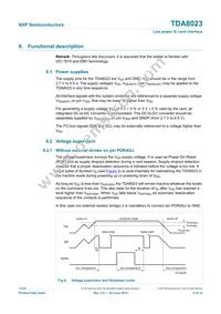 TDA8023TT/C1 Datasheet Page 6